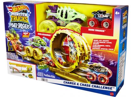 Hot Wheels Monster Trucks Power Smashers dráha masivní destrukce