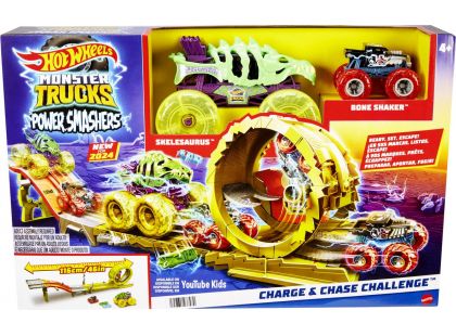 Hot Wheels Monster Trucks Power Smashers dráha masivní destrukce