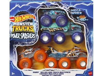 Hot Wheels Monster Trucks Power Smashers tahač a truck