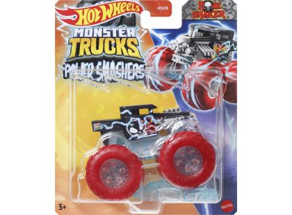 Hot Wheels Monster Trucks Power Smashers truck červená kola