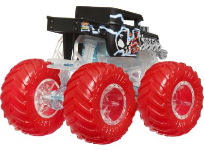 Hot Wheels Monster Trucks Power Smashers truck červená kola