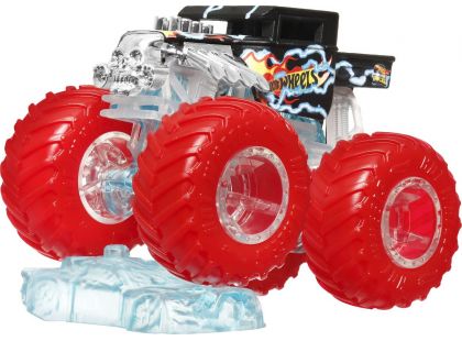 Hot Wheels Monster Trucks Power Smashers truck červená kola