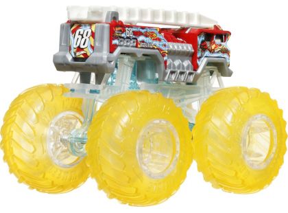 Hot Wheels Monster Trucks Power Smashers truck hasič - žlutá kola