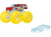 Hot Wheels Monster Trucks Power Smashers truck svítivě žlutá kola