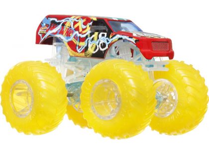 Hot Wheels Monster Trucks Power Smashers truck svítivě žlutá kola