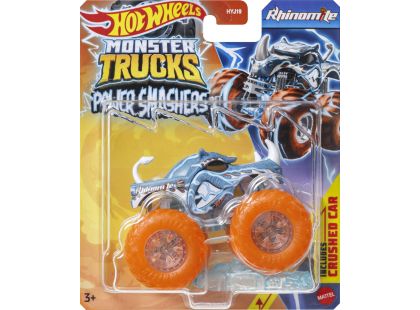 Hot Wheels Monster Trucks Power Smashers truck oranžová kola