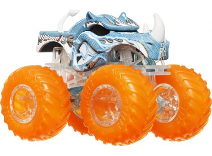 Hot Wheels Monster Trucks Power Smashers truck oranžová kola