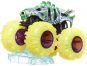 Hot Wheels Monster Trucks Power Smashers truck Skelesaurus - žlutá kola 2