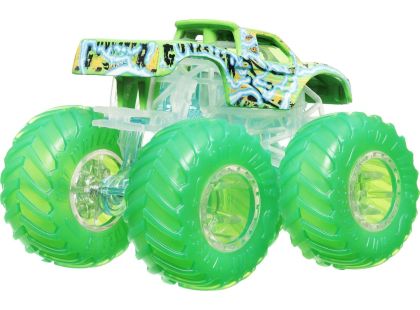Hot Wheels Monster Trucks Power Smashers truck zelená kola - Poškozený obal