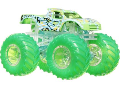 Hot Wheels Monster Trucks Power Smashers truck zelená kola - Poškozený obal