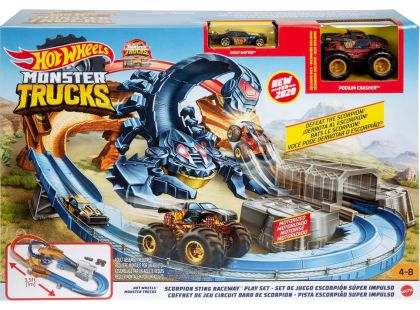 Hot Wheels Monster trucks škorpion herní set