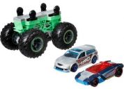 Hot Wheels Monster trucks stvořitel zeleno-šedý podvozek
