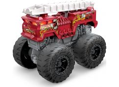 Hot Wheels Monster Trucks svítící a rámusící vrak 5 Alarm