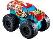 Hot Wheels Monster Trucks svítící a rámusící vrak Demo Derloy