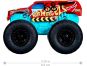Hot Wheels Monster Trucks svítící a rámusící vrak Demo Derloy 3