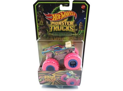 Hot Wheels Monster Trucks svítící ve tmě Rodger Dodger