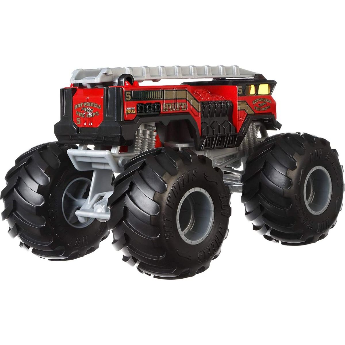 Hot Wheels Monster trucks velkÃ½ truck 5 Alarm Red | MaxÃ­kovy hraÄ ky