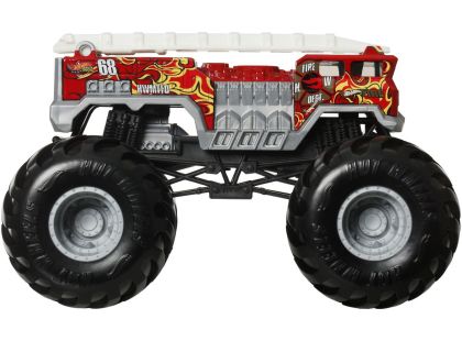 Hot Wheels Monster trucks velký truck 5 Alarm Red