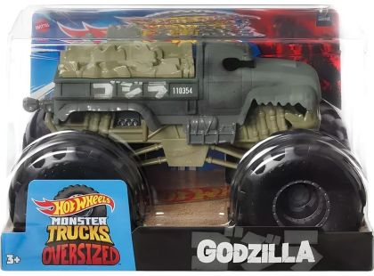 Hot Wheels Monster trucks velký truck Godzilla