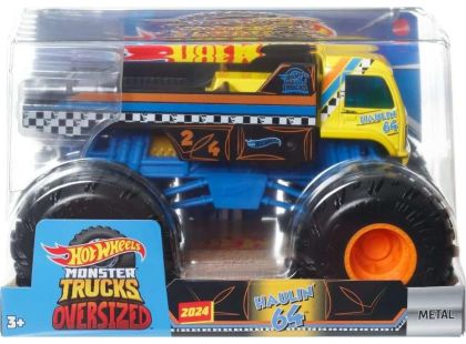 Hot Wheels Monster trucks velký truck Haulin 64