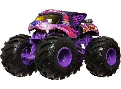 Hot Wheels Monster trucks velký truck Scratch Attack