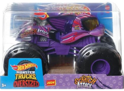 Hot Wheels Monster trucks velký truck Scratch Attack