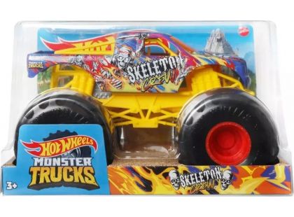 Hot Wheels Monster trucks velký truck Skeleton Crew