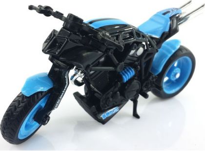 Hot Wheels motorka X - Blade Modrá