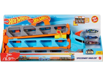 Hot Wheels nadupaný tahač - Poškozený obal
