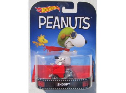 Hot Wheels prémiové auto Snoopy