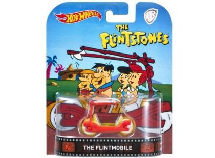Hot Wheels prémiové auto The Flintmobile