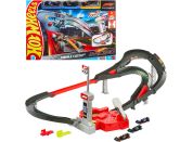 Hot Wheels JDY15 Racing Formule 1 Startovací dráha, F1 sada se 3 angličáky