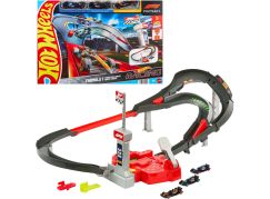 Hot Wheels JDY15 Racing Formule 1 Startovací dráha, F1 sada se 3 angličáky