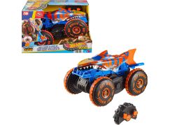 Hot Wheels RC Monster Trucks Lezec Tiger Shark - Poškozený obal