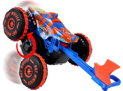 Hot Wheels RC Monster Trucks Lezec Tiger Shark - Poškozený obal