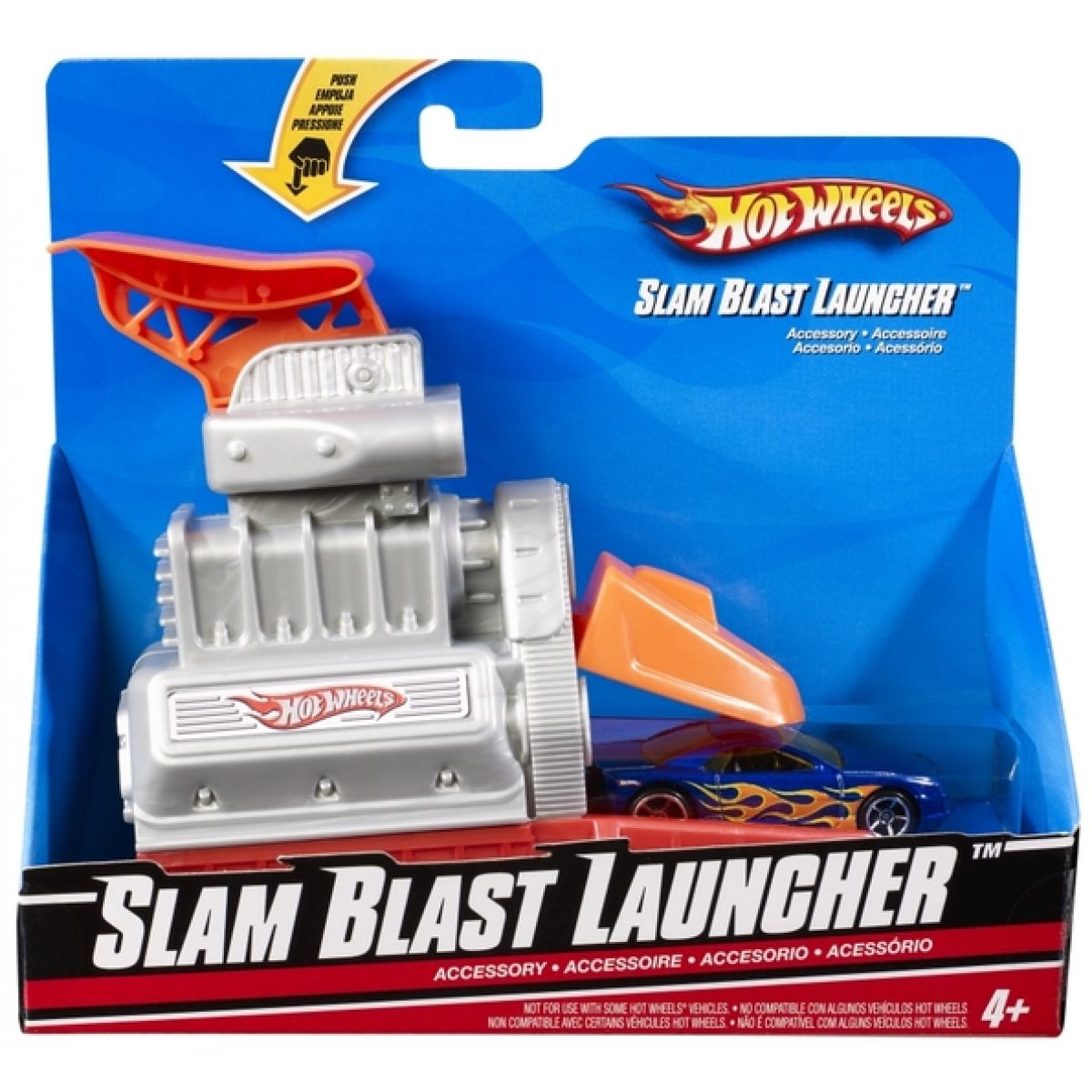 Hot Wheels Slam Blast vystřelovač T2538 Mattel #3
