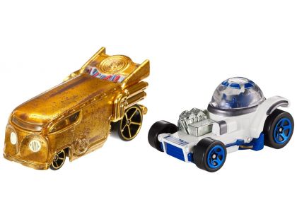 Hot Wheels Star Wars 2ks autíčko - C-3PO a R2-D2