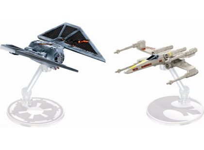 Hot Wheels Star Wars Starship - Tie Striker vs. X-Wing Fighter DXM38