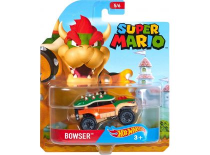 Hot Wheels Super Mario angličák Bowser
