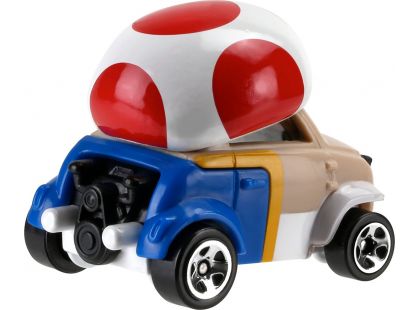 Hot Wheels Super Mario angličák Toad