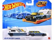 Hot Wheels Track Fleet Tahač Volvo 240 Drift Camper