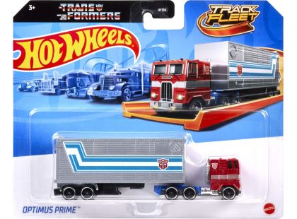 Hot Wheels Track Fleet Tahač Optimus Prime