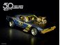 Hot Wheels Tématické auto - 50. let výročí Black & Gold Rodger Dodger 3