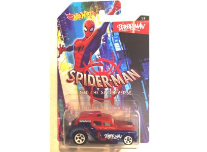 Hot Wheels tématické auto - Spiderman Cockney Cab