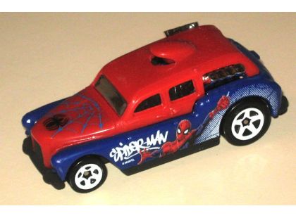 Hot Wheels tématické auto - Spiderman Cockney Cab