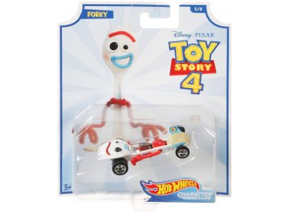 Hot Wheels tematické auto – Toy story Forky