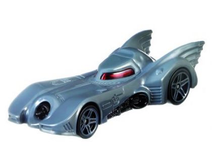 Hot Wheels Tématické auto Batman Batmobil šedý