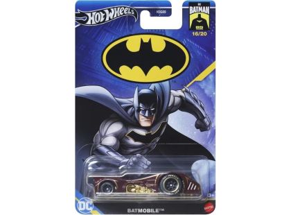 Hot Wheels tematické auto Batman DC Batmobile Heavy Hitchers Teal - - Poškozený obal