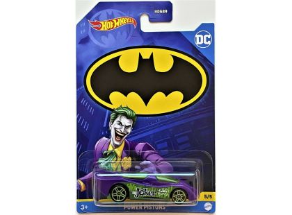 Hot Wheels tematické auto Batman DC Power Pistons