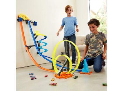 Mattel Hot Wheels track builder svislá dráha